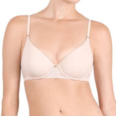 Jersey Bras Natori Womens Bliss Perfection Contour Underwire Light Mocha One