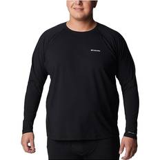 Columbia Base Layer Tops Columbia Men Omni-Heat Midweight Baselayer Crew Big- Black 5X