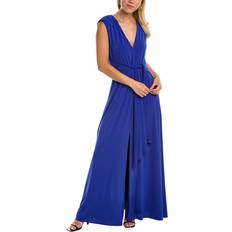 Avondjurk - Blauw Jurken Halston Luciana Gown