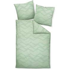 Janine Mako Green Housse de couette Vert (220x240cm)