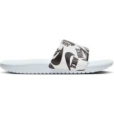 Nike Boys Sandals Children's Shoes Nike Boys' Kawa SE JDI Slide Sandals Football Grey/Black/Summit White