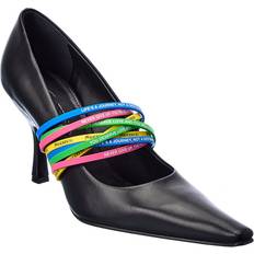 JW Anderson Slogan Print Leather Pump