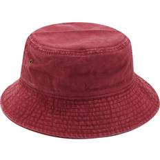 Canvas Hats Dailyhaute Unisex Washed Canvas Solid Color Bucket Hat