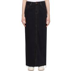 Ksubi Women Skirts Ksubi Kara Denim Maxi Skirt BLACK