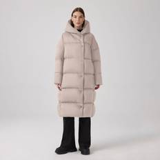 Canada Goose Womens Limestone Funnel-neck Shell-down Jacket