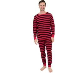 Fabric Sleepwear Leveret Mens Two Piece Cotton Pajamas Striped