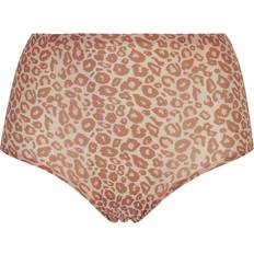 Leopard - Women Knickers Chantelle Soft Stretch Leopard Print High Waisted Knickers