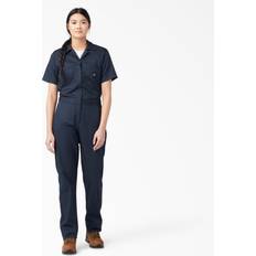 Work Tops Dickies FLEX Cooling Temp-iQ Short-Sleeve Coveralls for Ladies Airforce Blue