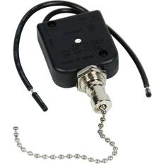 Electrical Accessories Gardner Bender GSW-35 Pull Chain Switch Nickel Plated