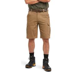 Ariat Men Shorts Ariat Men's Rebar DuraStretch Made Tough Cargo Short in Field Khaki, Regular