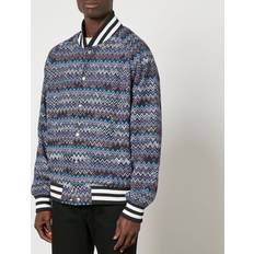 Missoni Jacquard Cotton-Blend Bomber Jacket IT 50/L Multi