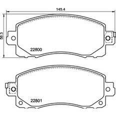 Subaru Brake System Brembo P 78 028 Brake Pad Set