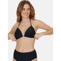 Nylon Bikinier Athlecia Aqumiee W Triangle Bikini Top, Black, 40, Bikinis