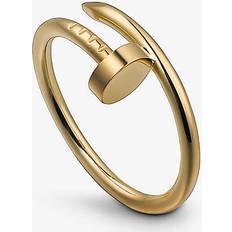 Womens Yellow Gold Juste un Clou 18ct Yellow-gold Ring 46mm