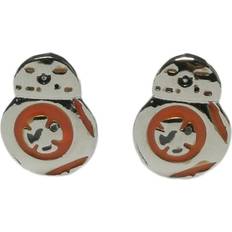 Silver Plated - Women Cufflinks Charles William BB8 Droid Cufflinks From The Star Wars Cufflinks Gift Droids Sci Fi Fans Silver