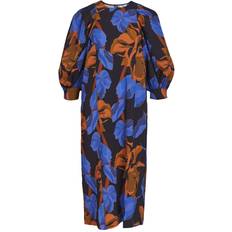 Kulta - Nainen Mekot Object Collectors Item Felicia 2/4 Dress - Marigold/Blue/Black