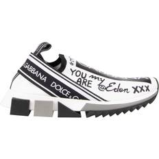 Sko Dolce & Gabbana White Polyester Sneaker EU35/US5