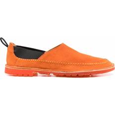 Men - Orange Loafers Premiata elasticated-panels leather loafers men Calf Leather/Polyurethane/Calf Leather Orange