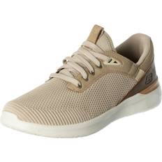 Skechers Herren Lattimore Lasiter Taupe Mesh Synthetic