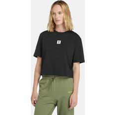 Timberland Dam Kläder Timberland Stack Logo Short-Sleeve T-Shirt - Black