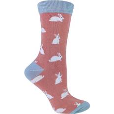 Clothing Miss Sparrow Ladies Animal Design Bamboo Socks 4-7