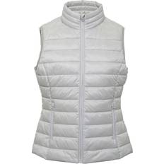 Silver - Women Vests Terrain Sleeveless Padded Gilet Silver