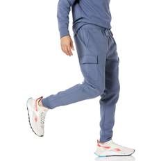 Amazon Essentials Mens cargo Fleece Jogger Sweatpant, Indigo