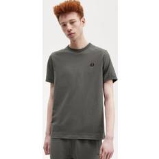 Fred Perry Ringer T-Shirt Green