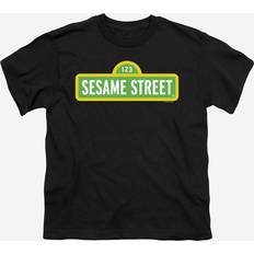 Sesame Street Logo Kids T-Shirt Black 3-4 Years