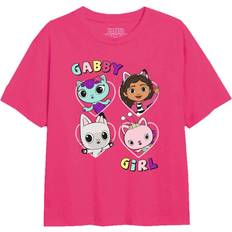 Hearts T-shirts Gabby's Dollhouse Heart Friends T-Shirt Fuchsia 7-8 Years