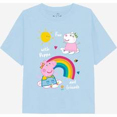 Rainbow Friends T-Shirt Light Blue 5-6 Years