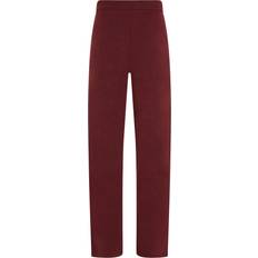 Calvin Klein Recycled Fabric Trousers & Shorts Calvin Klein Ladies Pants Tawny Port Red