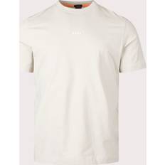 BOSS TChup Logo T Shirt Beige