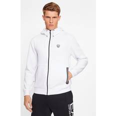 EA7 Dam Överdelar EA7 Sweatshirt Med Dragkedja Lång Ärm - Vit