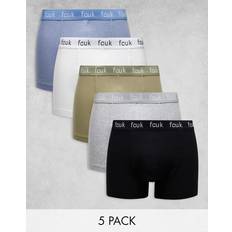 Clothing French Connection FCUK – Flerfärgade trunks, 5-pack-Svart/a