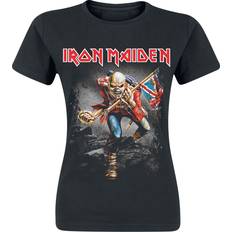 Iron Maiden T-shirt Vintage Trooper för Dam svart