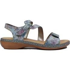 Rieker Women Heels & Pumps Rieker Women's Sphere Womens Riptape Sandals Sunset Multi sunset multi