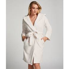 Hunkemöller Robes Hunkemöller Fleece Bathrobe Beige