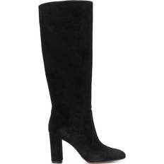 Gianvito Rossi High Boots Gianvito Rossi Glen 85mm suede knee-high boots women Leather/Leather/Suede Black