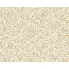 A.S. Creation Vliestapete versace home ornamente barock gold creme 93583-1 4,28€/1qm Gold