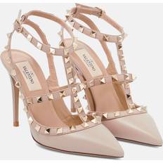 Valentino Garavani Rockstud leather pumps pink