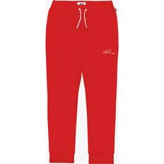HUGO BOSS Byxor HUGO BOSS Kids Embroidered Logo Tracksuit Bottoms Cotton Blend Velvet
