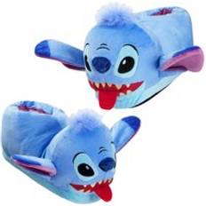 Children's Shoes Disney Stitch Slippers Kids 3D Fluffy Baby Yoda Children Warm Slippers 11-2 Non-Slip House Shoes Gifts for Kids Blue Stitch/ Footwear System, Big Kid, Women, Numeric Range, Medium, 12, 12.5