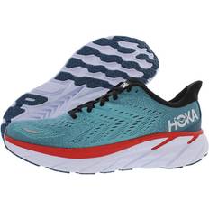 Hoka Turquoise Running Shoes Hoka One One clifton Mens Shoes 115, color: Real TealAquarelle