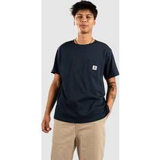 Basic Pocket Label T-Shirt eclipse navy