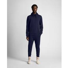 Lyle & Scott Herr Byxor Lyle & Scott Tonal Eagle Skinny Sweatpant Blå