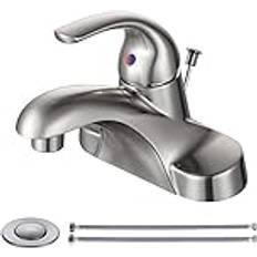 Bathroom Faucet 1 Handle Low Arc 4 Inch Centerset