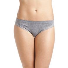 Camille Two Pack Seamfree Soft Comfort Midi Briefs Grey