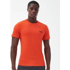 Barbour Klær Barbour Men's Logo Mens T-Shirt Orange 38/Regular