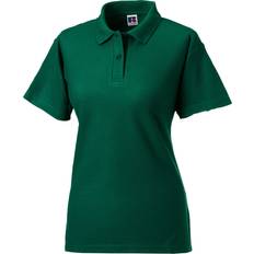 Jerzees Colours Ladies 65/35 Hard Wearing Pique Short Sleeve Polo Shirt Bottle Green